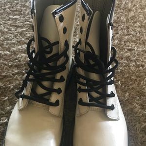 White doc martens